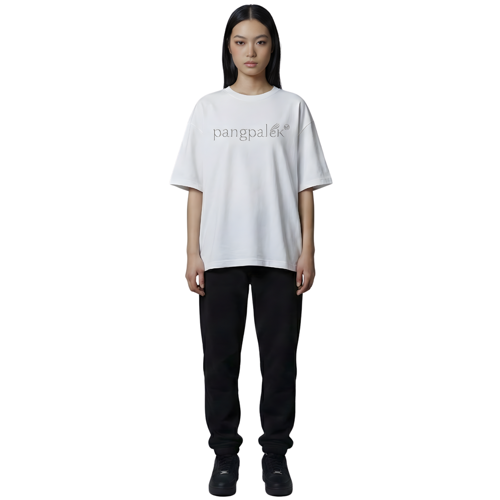 Pangpalek White Oversize Tee
