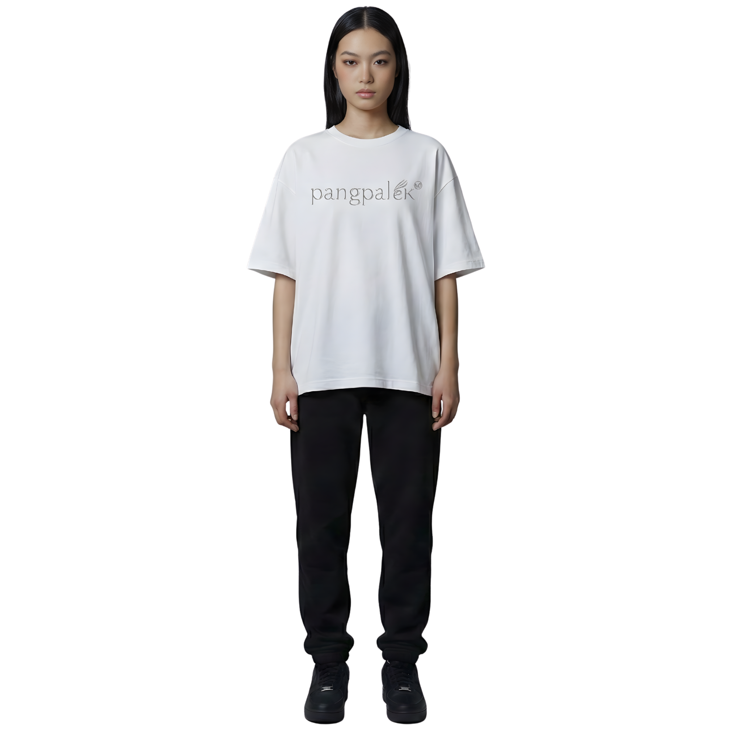 Pangpalek White Oversize Tee
