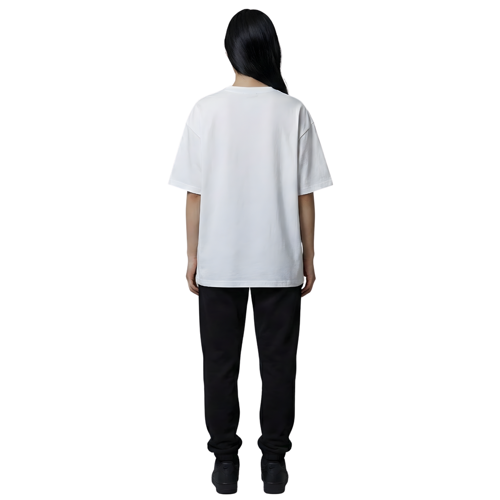 Pangpalek White Oversize Tee