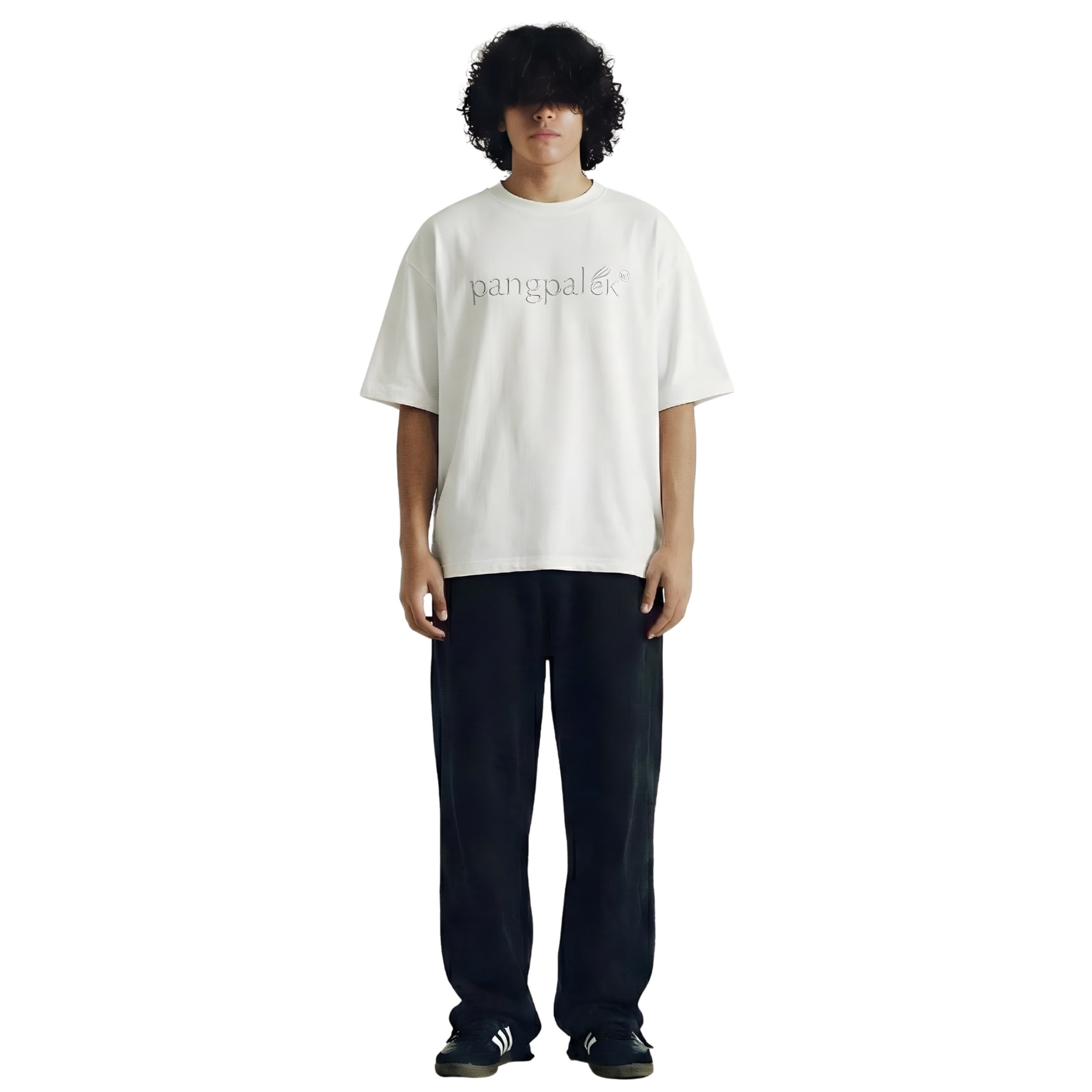 Pangpalek White Oversize Tee