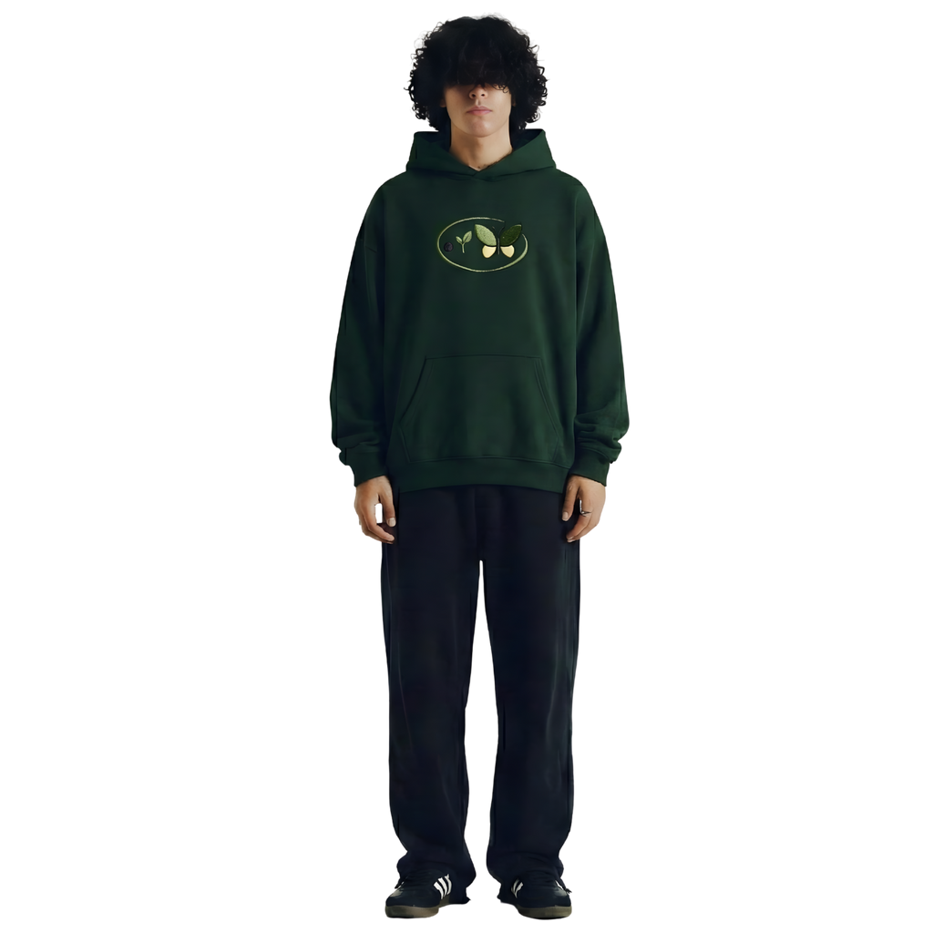 Life Cycle Green Oversize Hoodie
