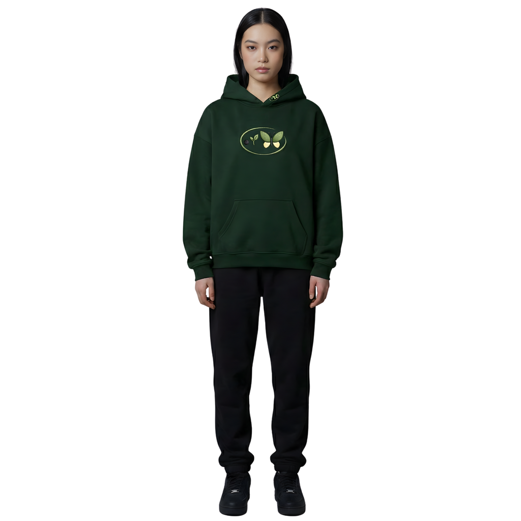 Life Cycle Green Oversize Hoodie