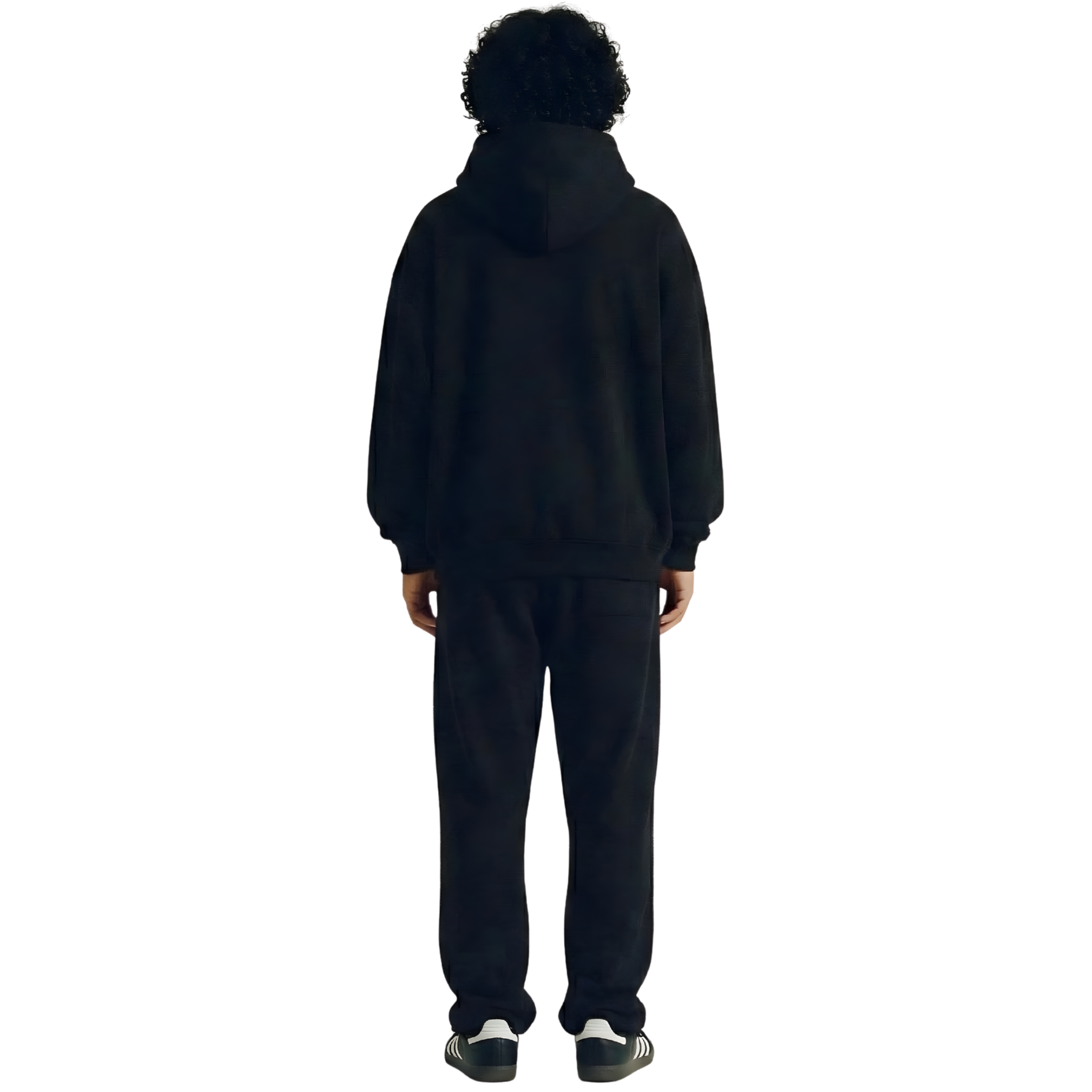 Pangpalek Black Oversize Hoodie