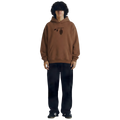 Cacoon Brown Oversize Hoodie