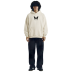 Wings Under Skin Cream Hoodie