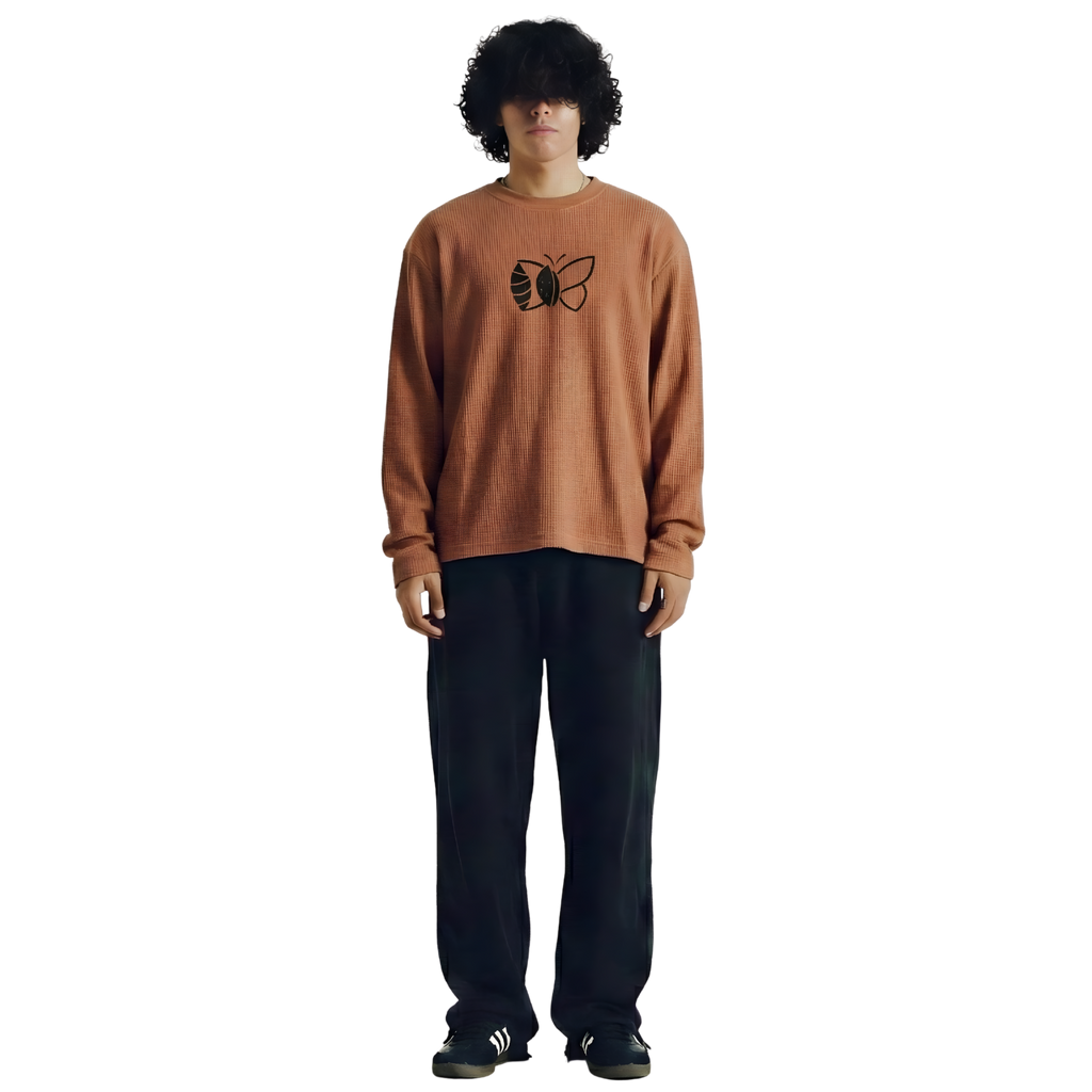 Still Becoming Waffle Knit Tee