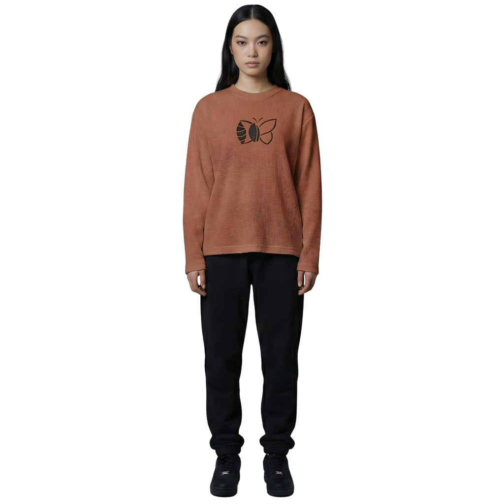 Still Becoming Waffle Knit Tee