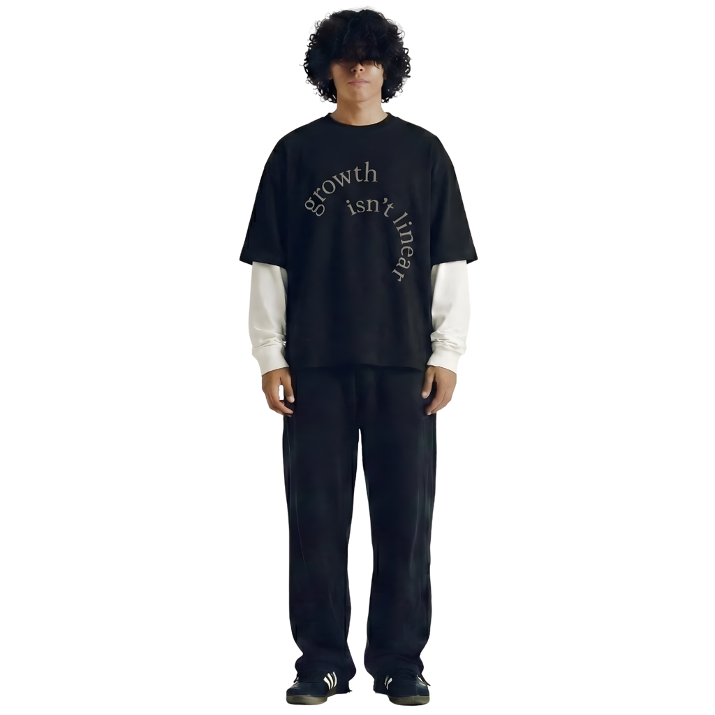 Growth Long Sleeve Oversize Tee