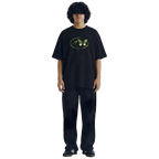 Life Cycle Black Oversize Tee