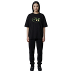 Life Cycle Black Oversize Tee