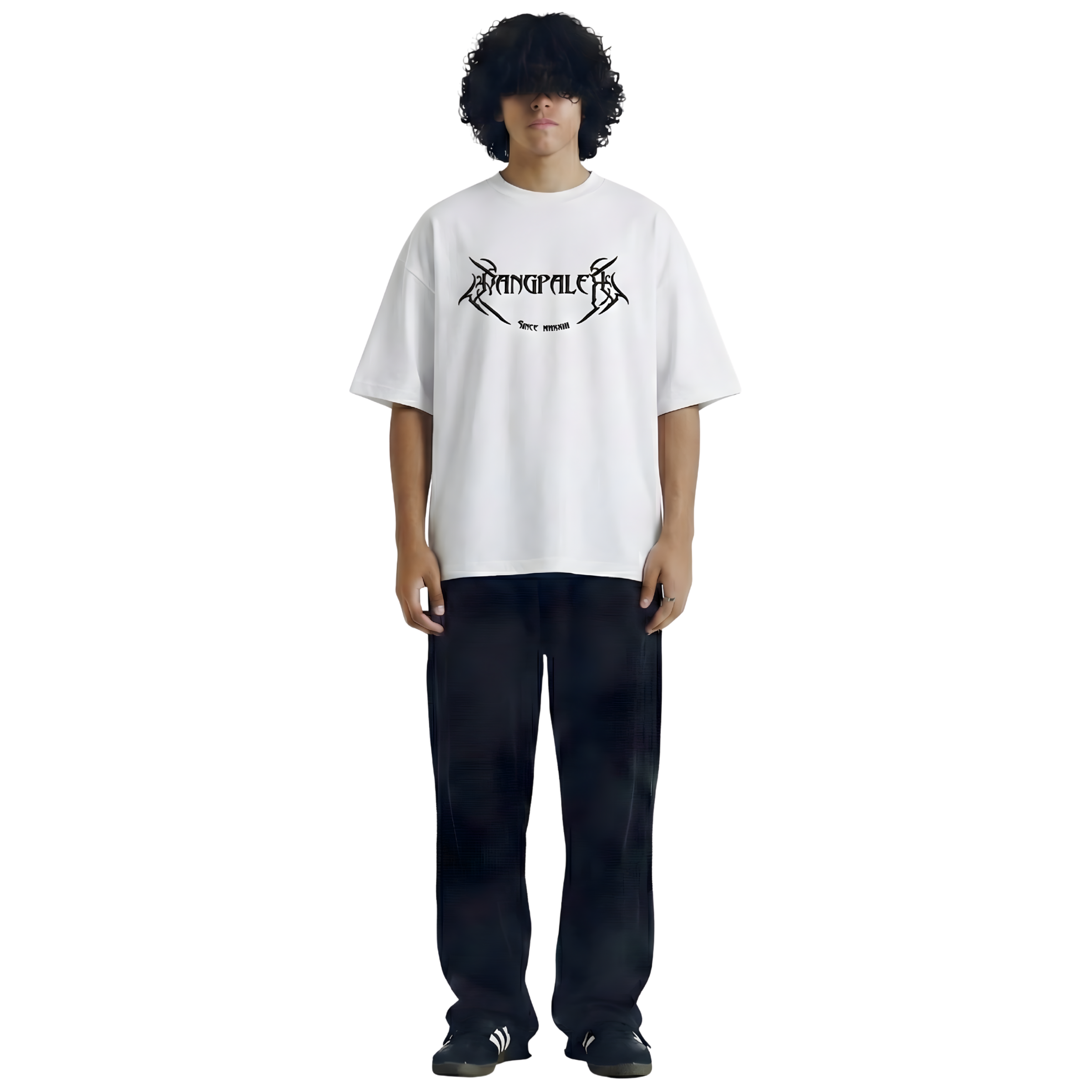 Pangpalek White Oversized Tee