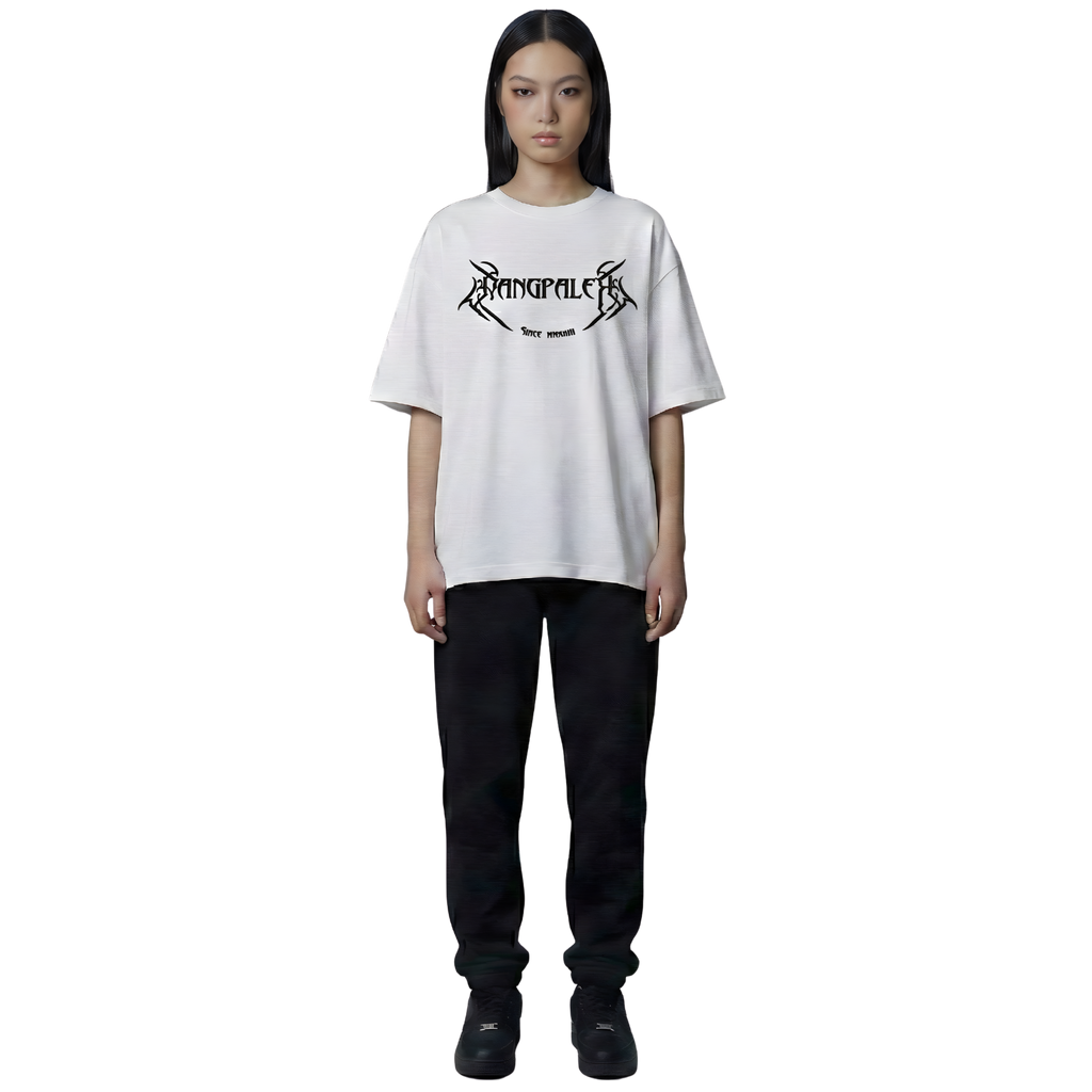 Pangpalek White Oversized Tee