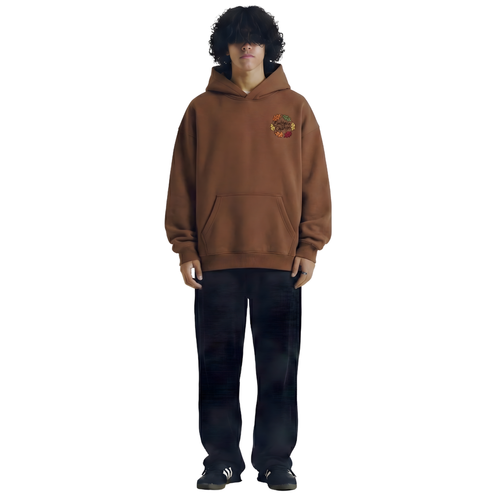 ETC Brown Oversized Hoodie