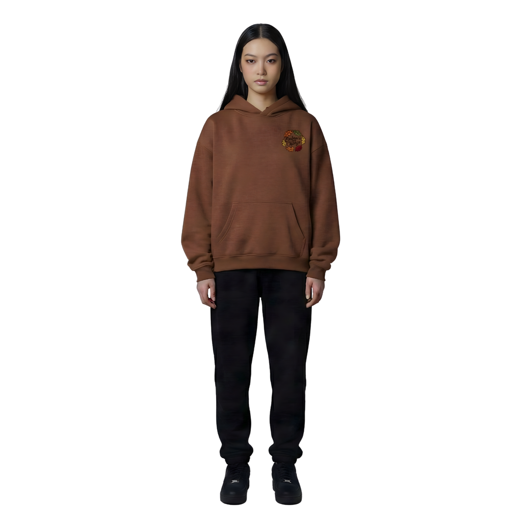 ETC Brown Oversized Hoodie