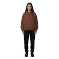 ETC Brown Oversized Hoodie