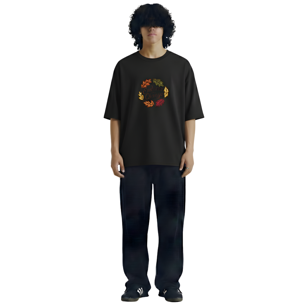 ETC Black Oversized Tee