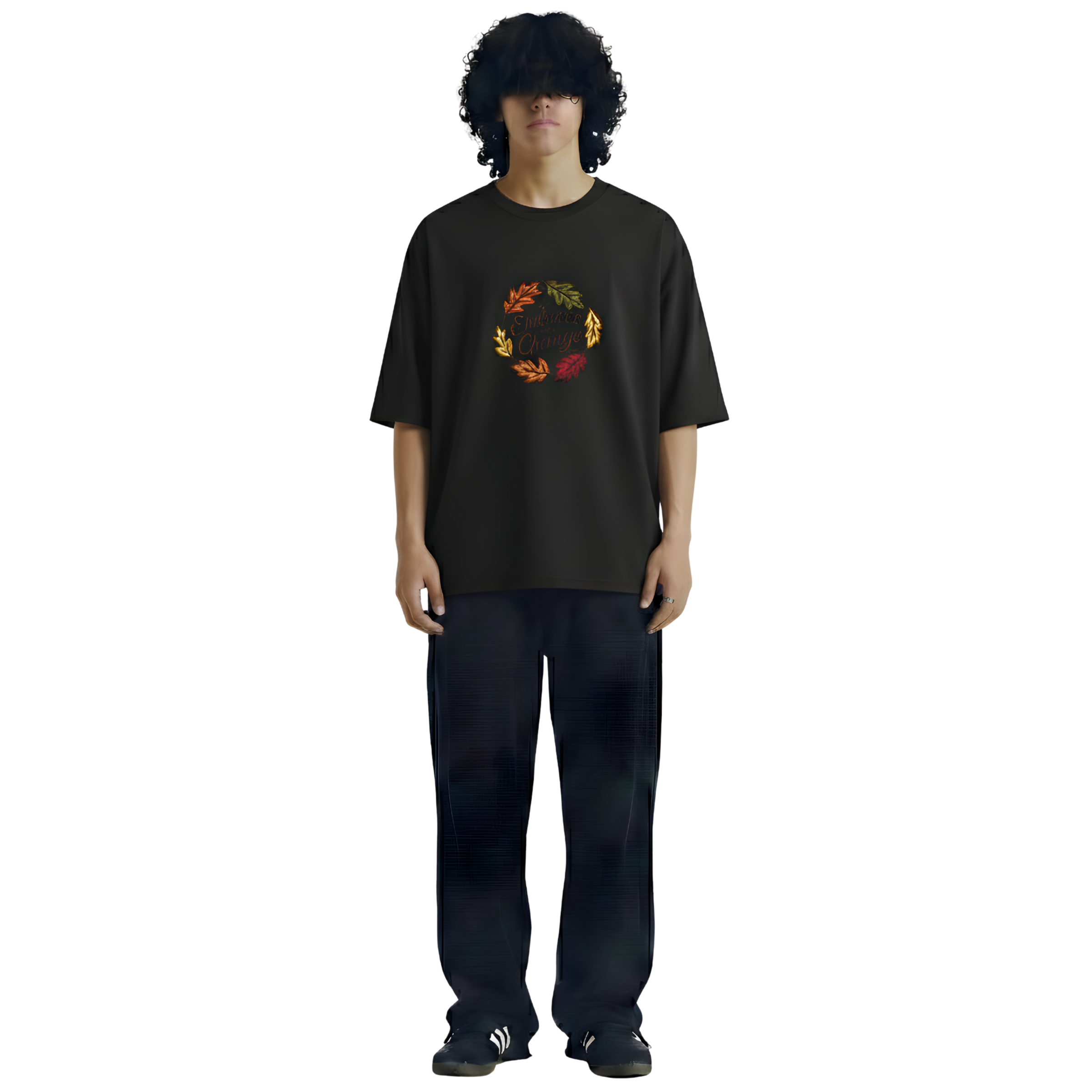 ETC Black Oversized Tee