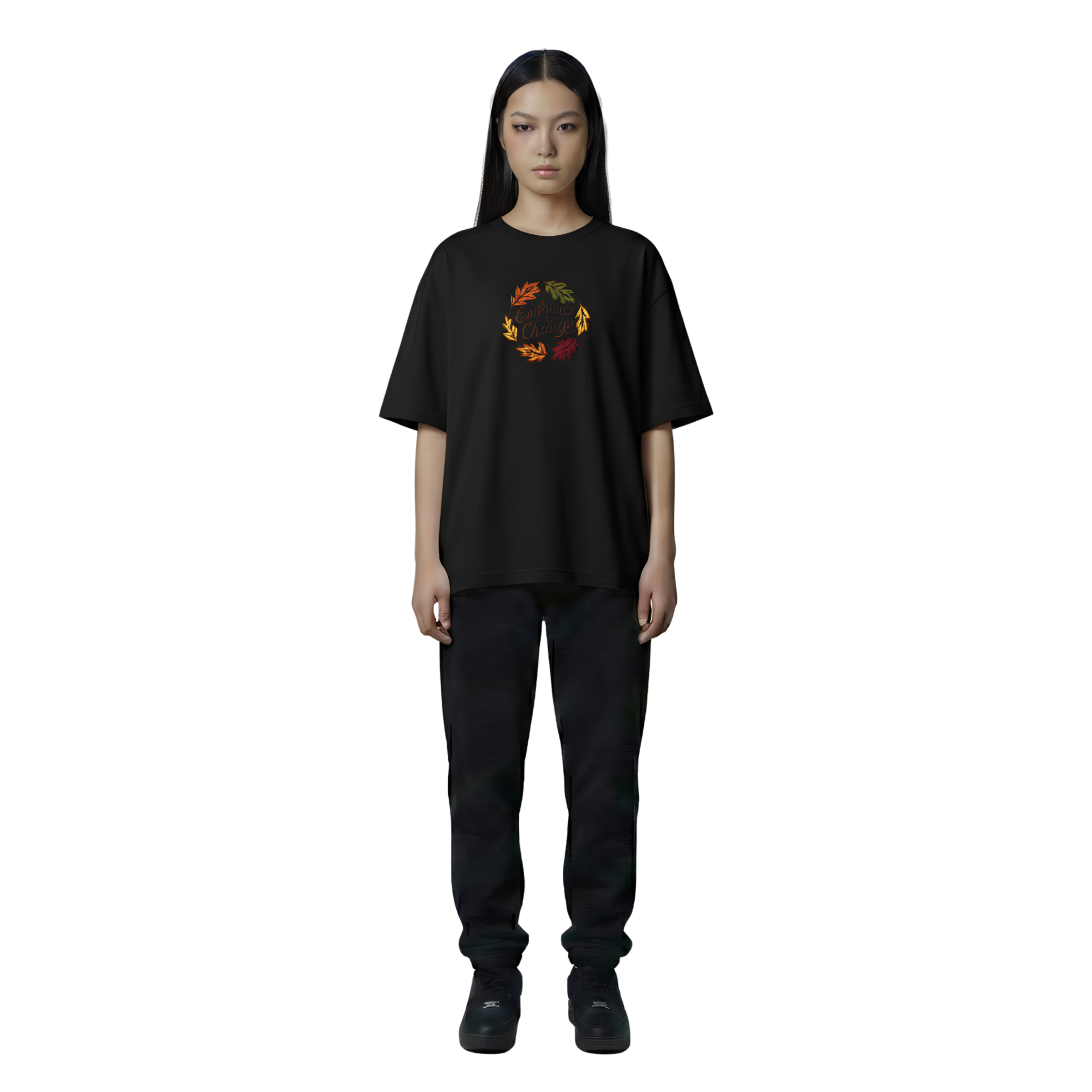 ETC Black Oversized Tee