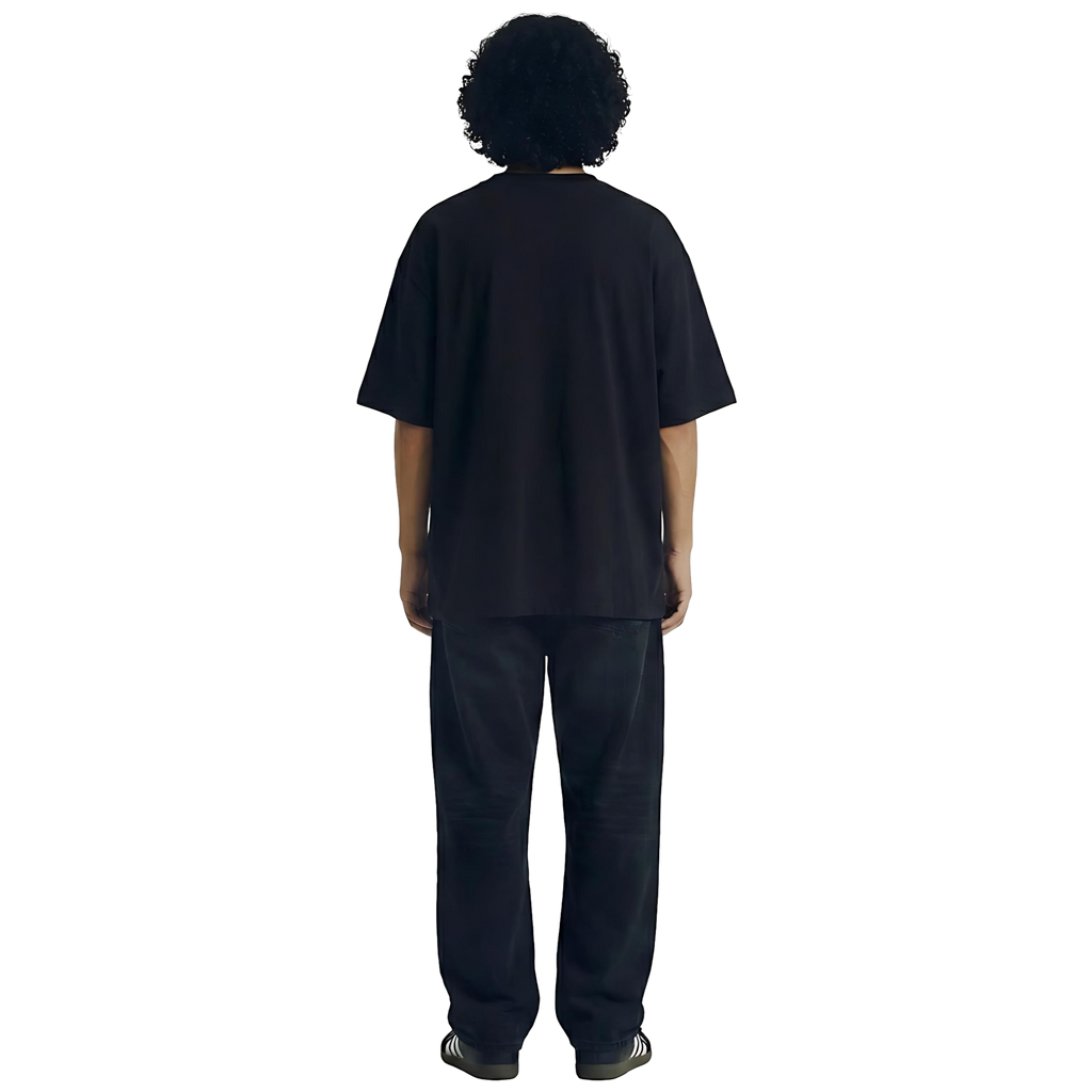 Rooted Black Oversized Tee