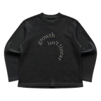Growth Isn't linear knit Tee