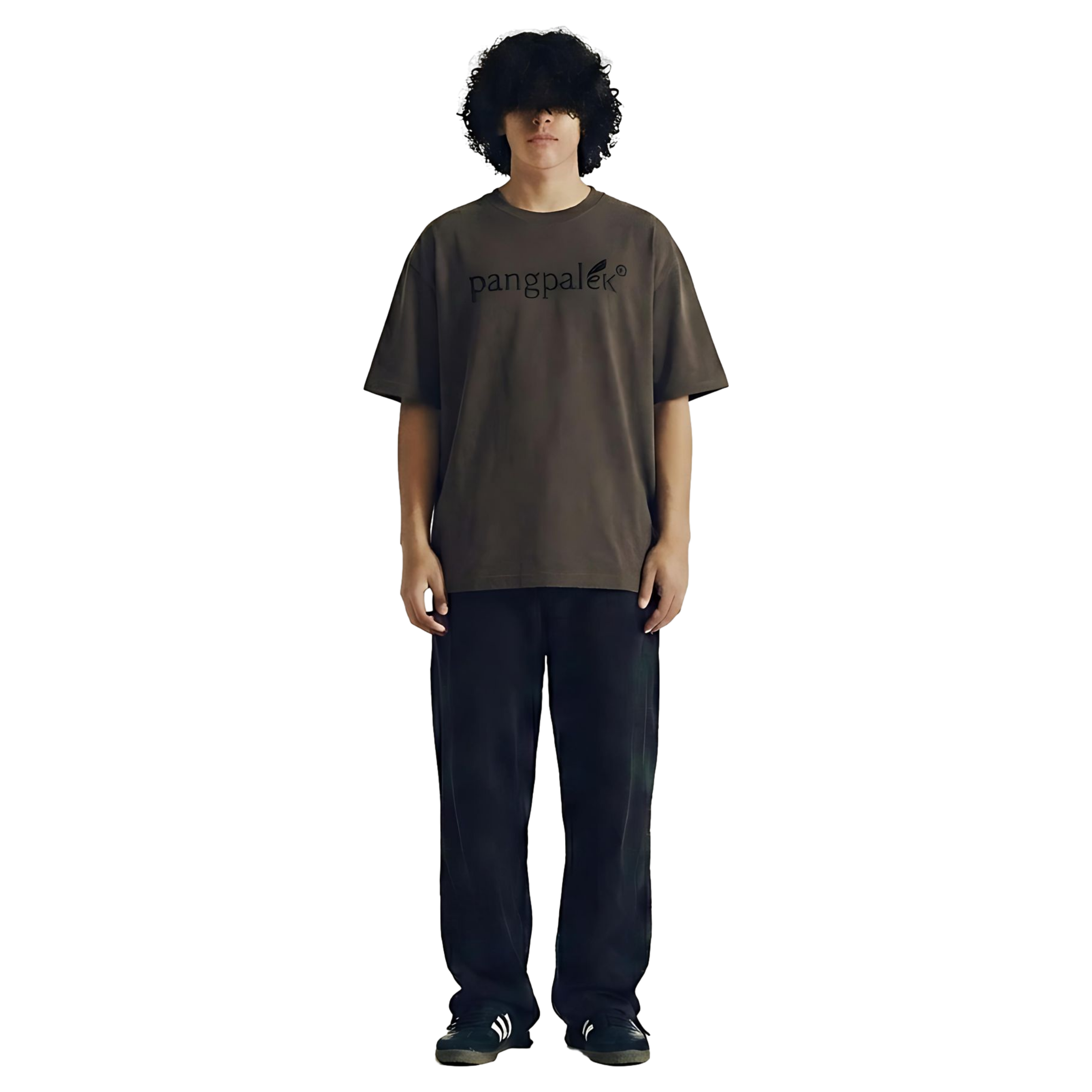 Dark Brown Oversize Tee