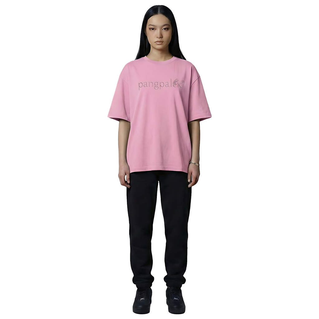 Dark Pink Oversize Tee