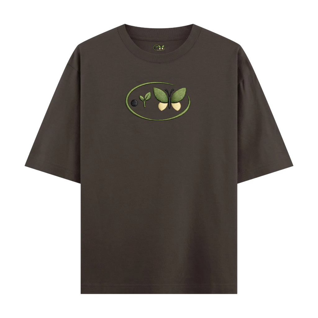 Brown Oversized Tee