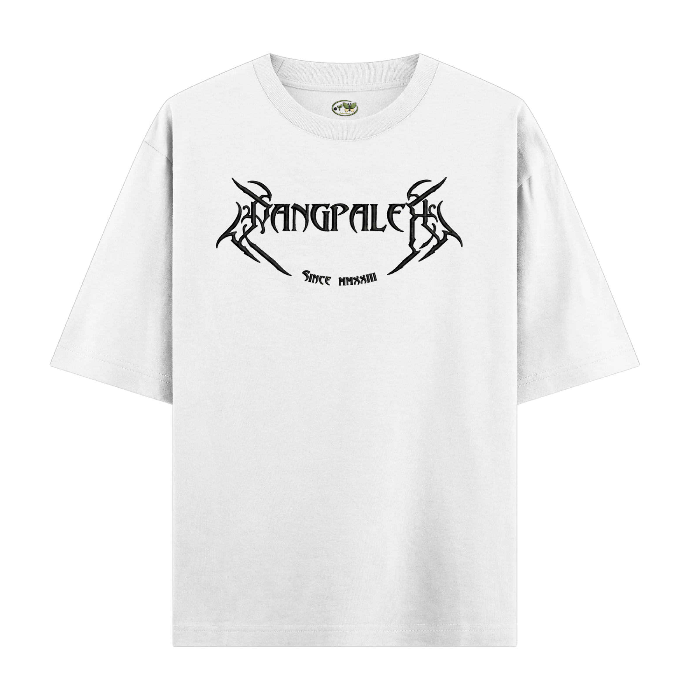 Pangpalek White Oversized Tee