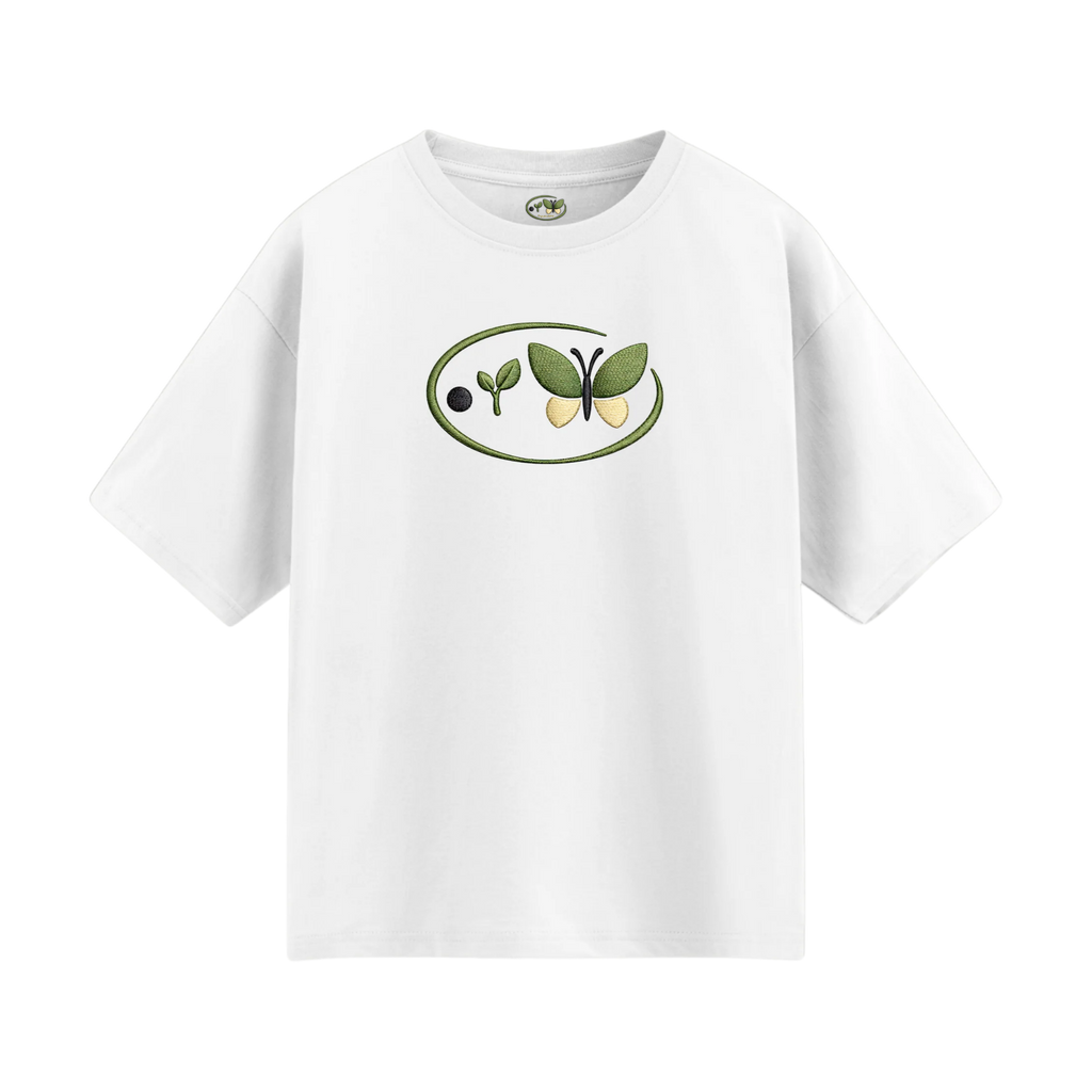 White Oversized Tee