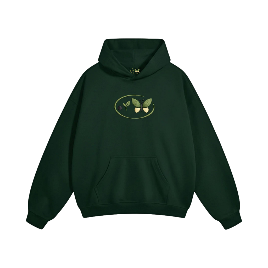 Life Cycle Green Oversize Hoodie
