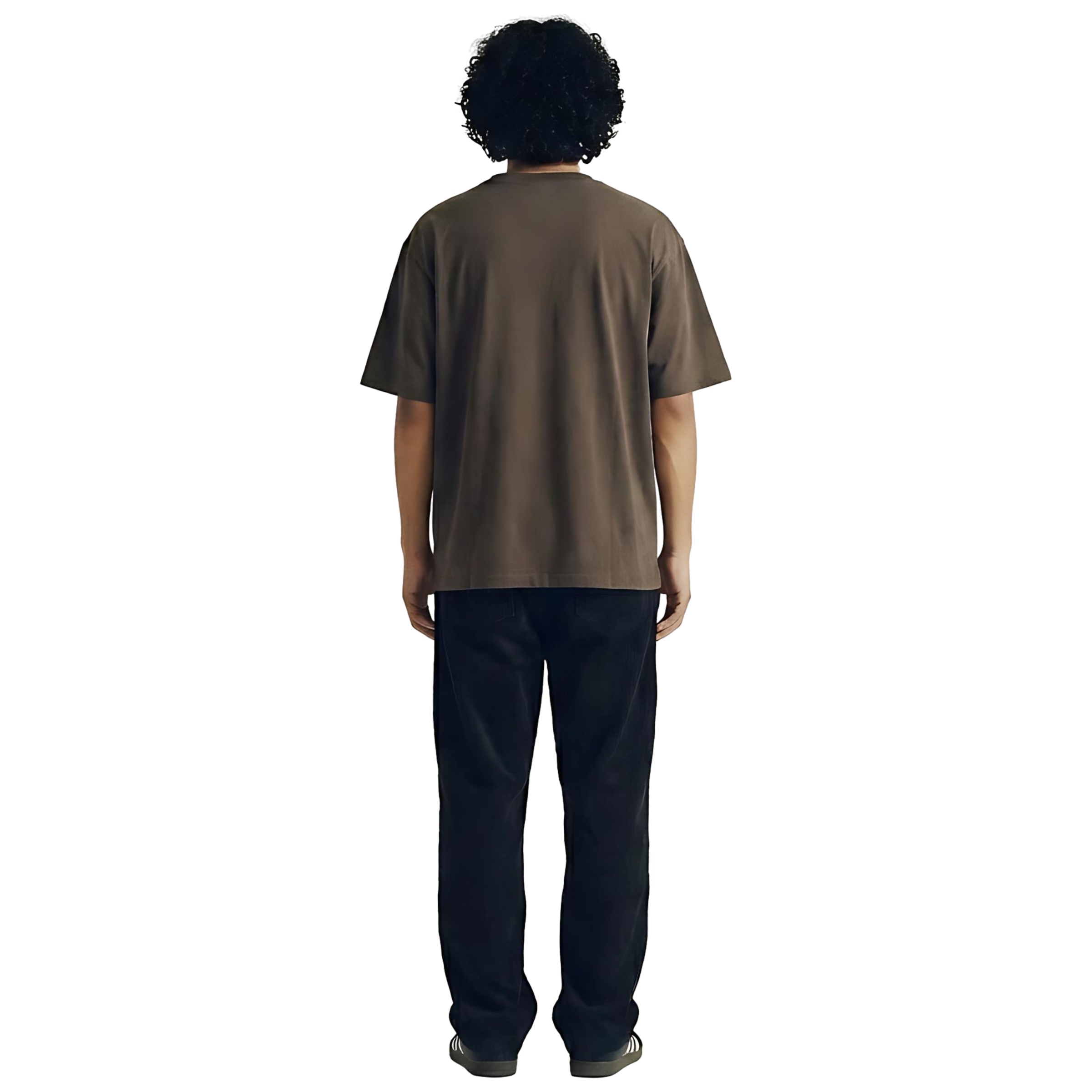 Dark Brown Oversize Tee