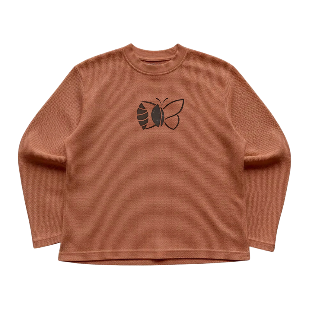 Still Becoming Waffle Knit Tee