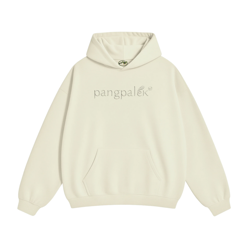 Pangpalek Cream Oversize Hoodie