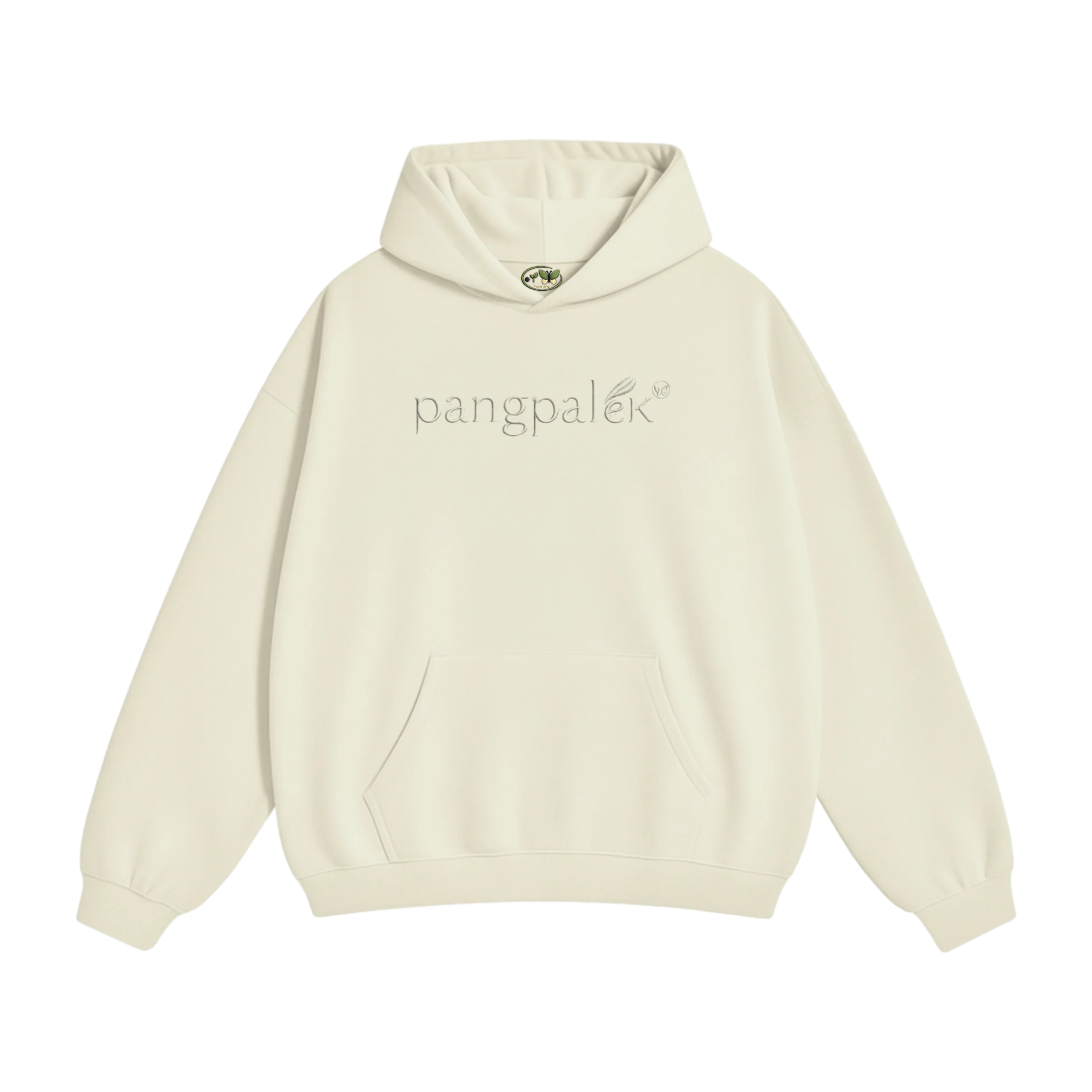 Pangpalek Cream Oversize Hoodie
