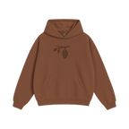 Cacoon Brown Oversize Hoodie