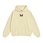 Wings Under Skin Cream Hoodie