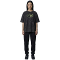 Black Acid-Washed Tee