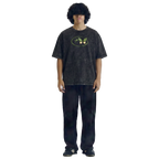 Black Acid-Washed Tee