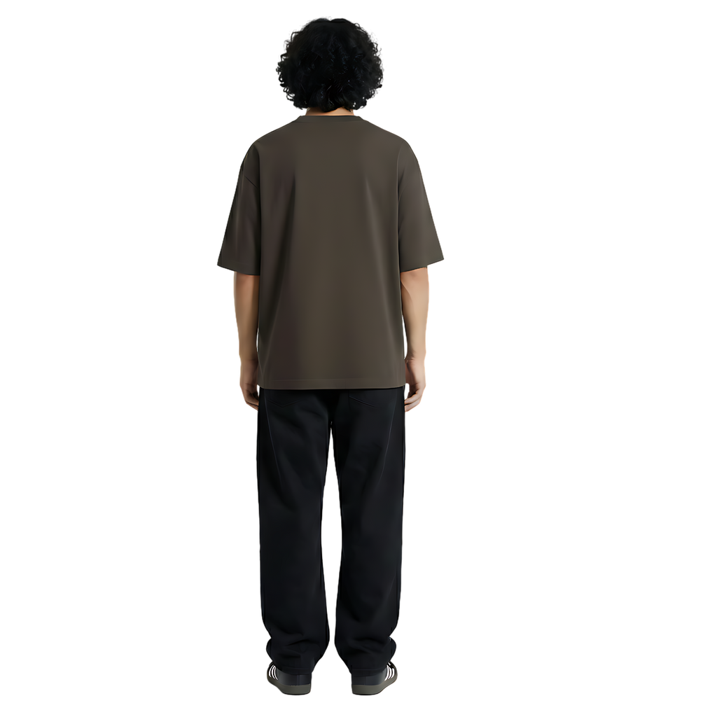 Brown Oversized Tee