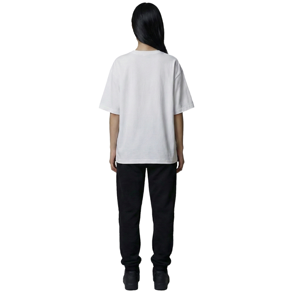 White Oversized Tee