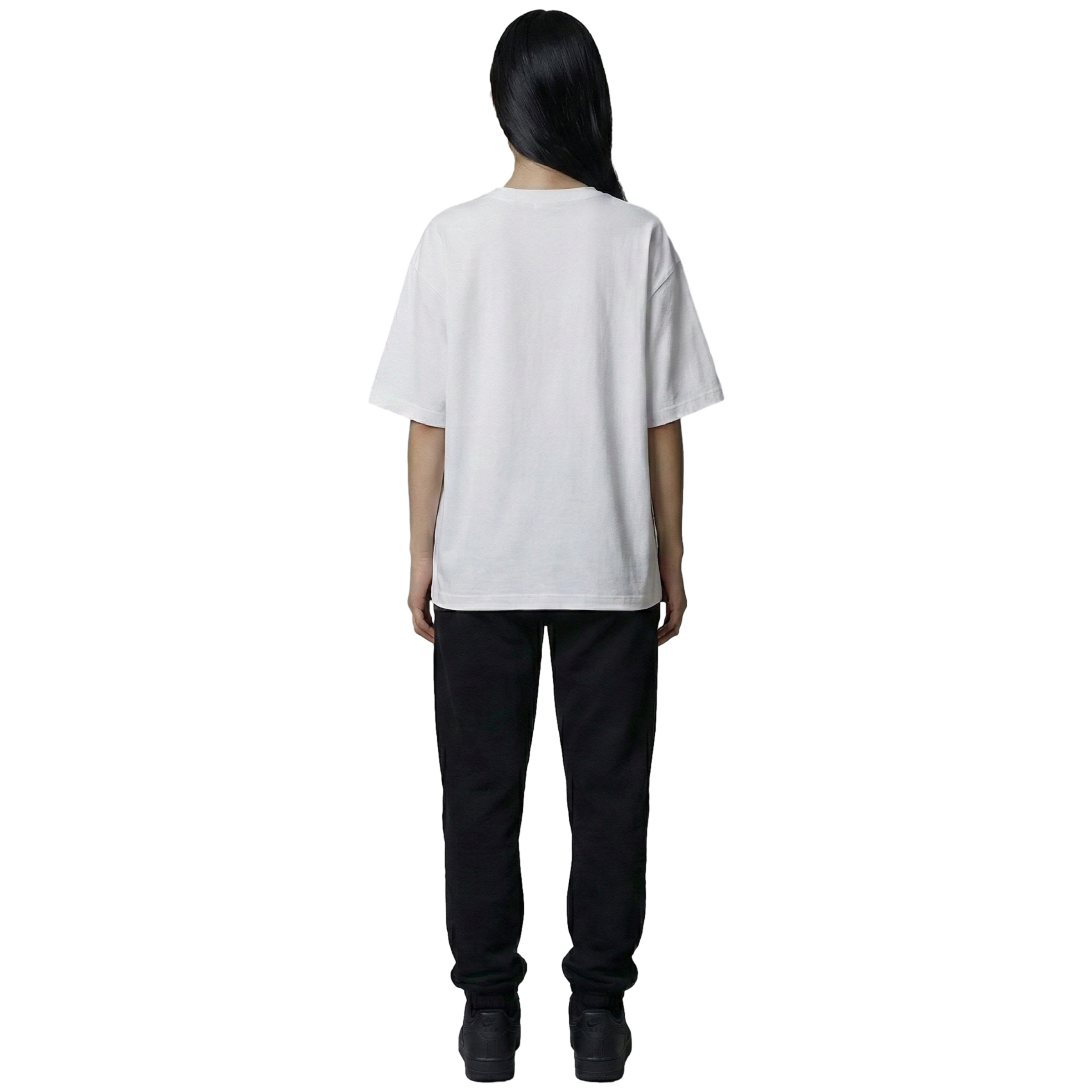 White Oversized Tee