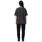 Black Acid-Washed Tee