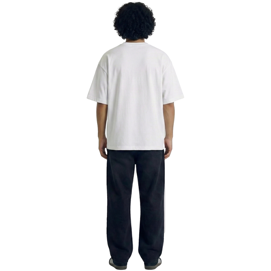 White Oversized Tee