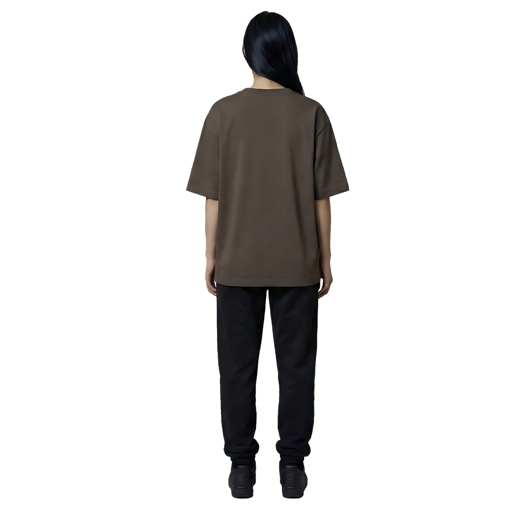 Brown Oversized Tee