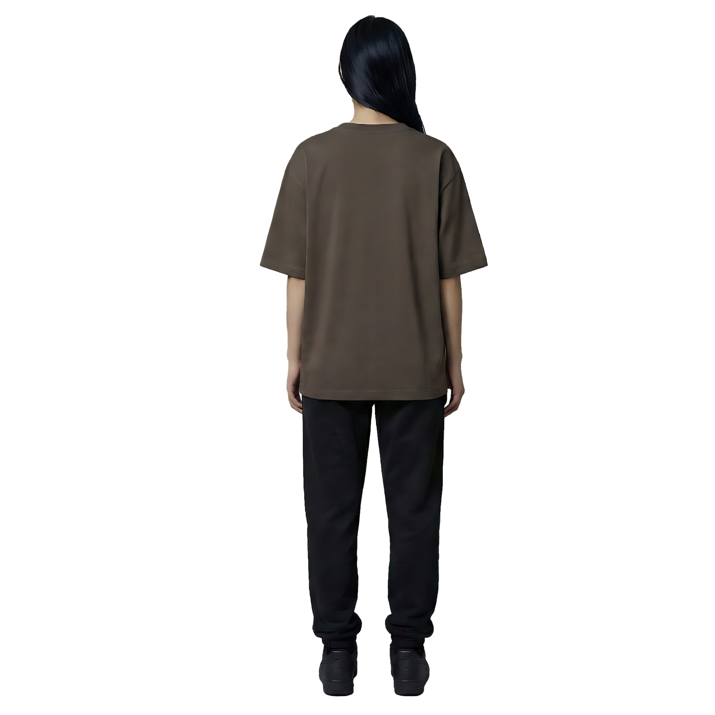 Brown Oversized Tee