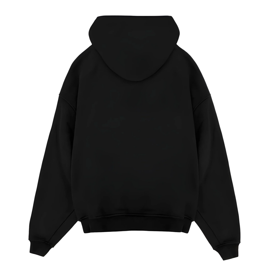 Life Cycle Black Oversize Hoodie