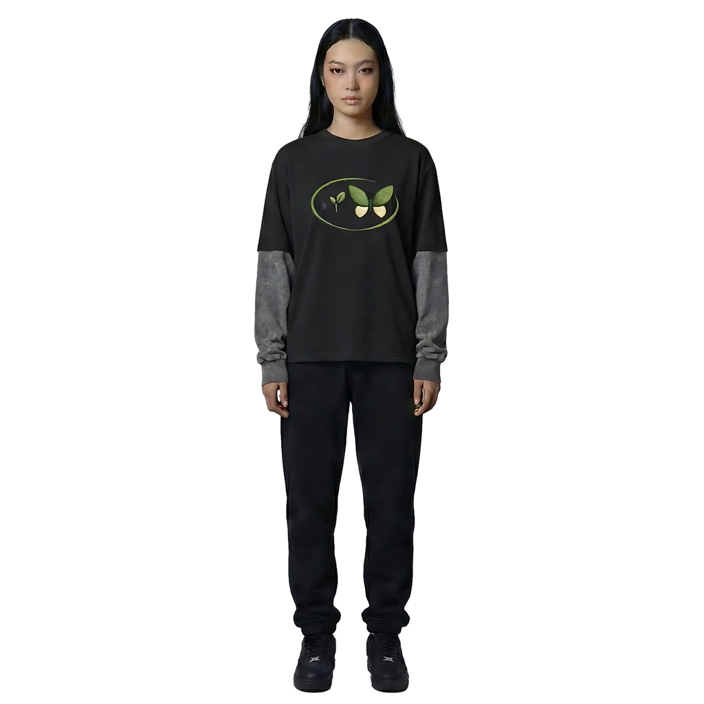 Black Long-sleeve Tee