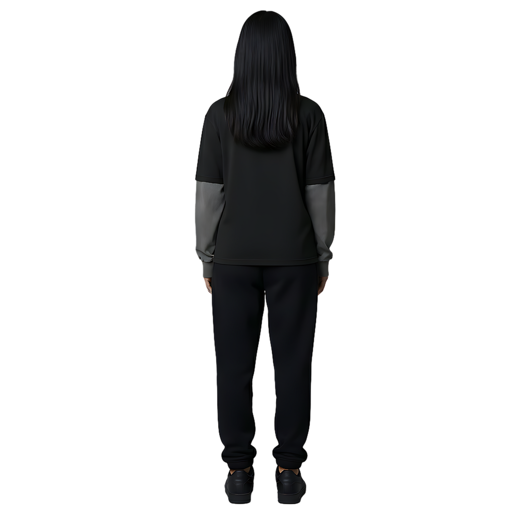 Black Long-sleeve Tee