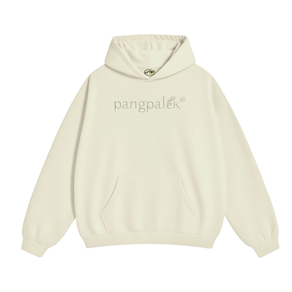 Pangpalek Cream Oversize Hoodie
