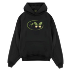 Life Cycle Black Oversize Hoodie